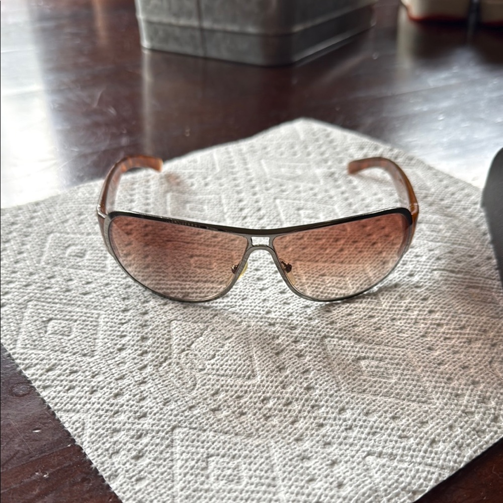 Prada Brown Gradient Sunglasses